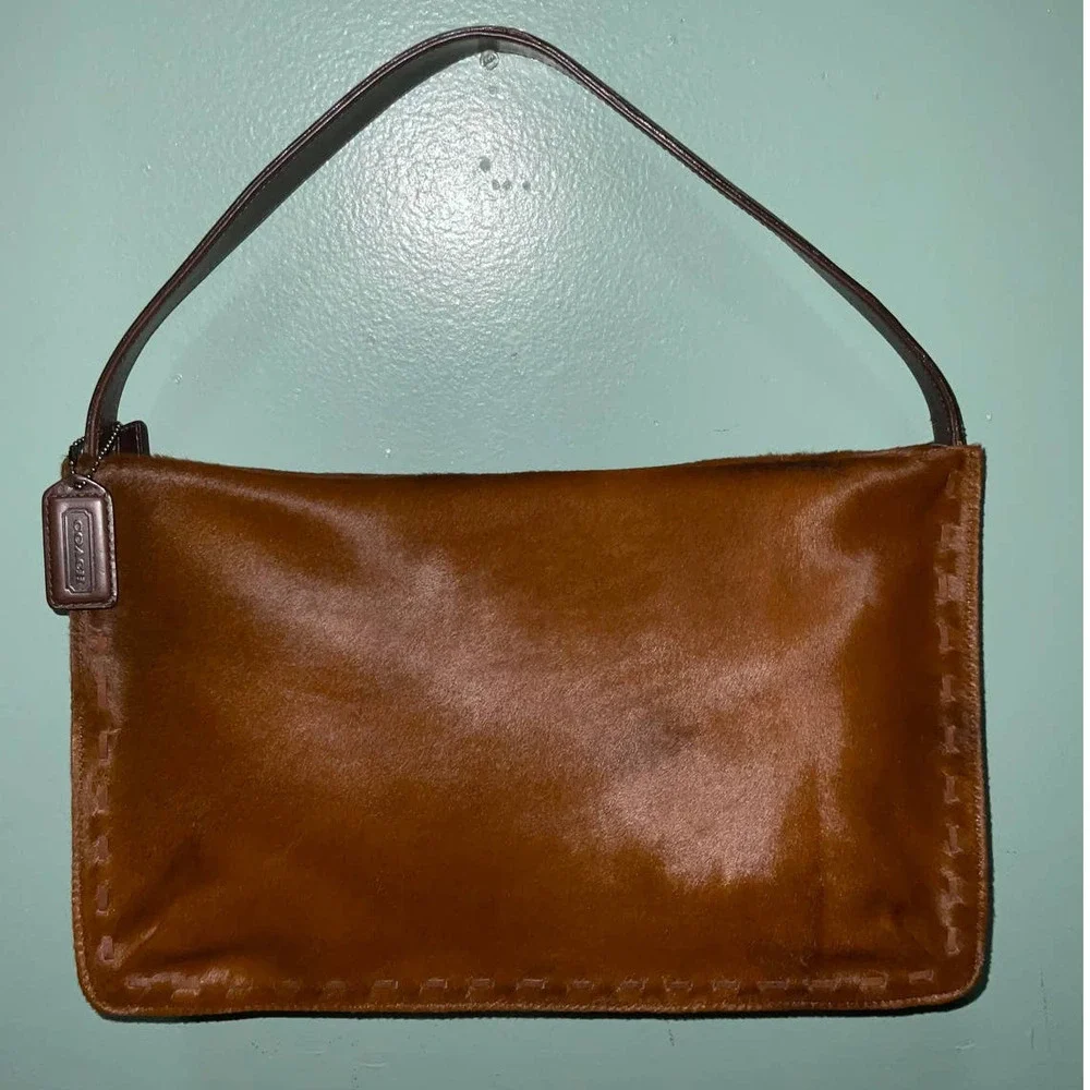 COACH RARE 2002  BRAIDED VINTAGE WEST END HOBO BAG 9446 EUC - Picture 16 of 16